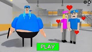 SECRET UPDATE | BABY POLICE GIRL FALL IN LOVE WITH BABY POLICE COP? SCARY OBBY #roblox #scaryobby