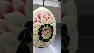 Chef salim fruits carving