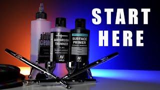 How to Airbrush for the Absolute Beginner