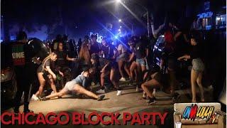 OVER 600 PEOPLE! Wild 100s Chicago Block Party 108TH WENTWORTH  *POLICE FIND 6 GUNS*