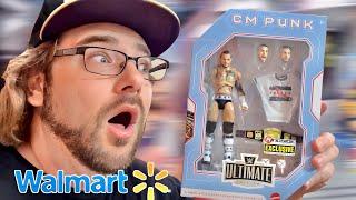 CRAZY WWE TOY HUNT AT WALMART! CMPunk Ringside Collectibles Exclusive!