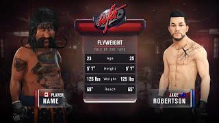 Fighting Jake Robertson in my 1st WFA fight on Legendary in UFC 4 #ufc4careermode #ufc4