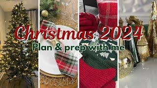 CHRISTMAS DECOR PLAN + PREP WITH ME 2024 CHRISTMAS DECORATING IDEAS