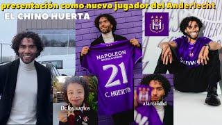 Tremenda  presentación de César chino Huerta con Anderlecht de Bélgica 