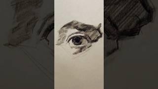"Glimpses of the Soul: A Visual Symphony of Eyes"  #sketching #sketchbook #draw #drawing