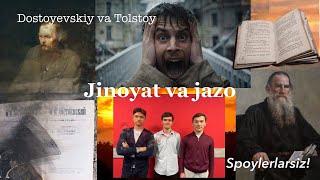 #books Rus adabiyoti, Dostoyevskiy va Tolstoy hamda "Jinoyat va jazo" haqida