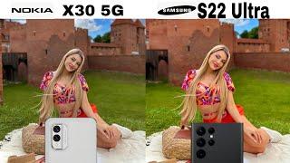 Nokia X30 5G Vs Samsung Galaxy S22 Ultra Camera Test