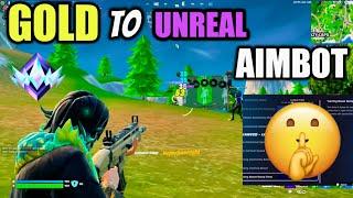 Gold To Unreal Speedrun With @JarvySub + BEST AIMBOT CONTROLLER SETTINGS