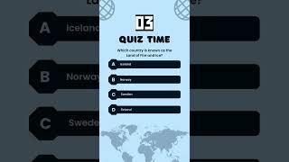 Geograghy Quiz #quizzers #quizmaster #geographyquiz