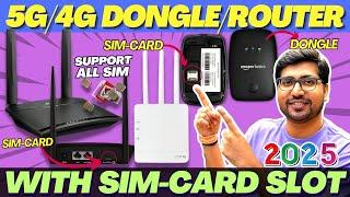 Best 4G/5G Router With Sim Card SlotBest 5G SIM Router 2024Best 5G Dongle For All Sim In India