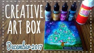  CREATIVE ART BOX || Happy Holidays! 