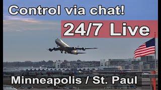 LIVE 24/7 MSP Minneapolis / St. Paul - Use Chat To Control Camera!