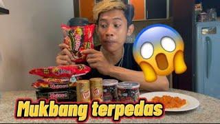 Makan mie samyang terpedas sampai mules ‼️