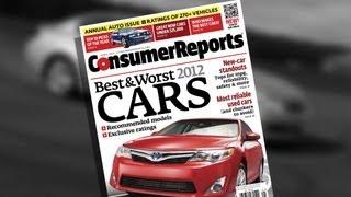 Consumer Reports' 2012 Top Pick Cars | Consumer Reports