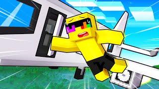 Trapped on A PLANE in Minecraft!