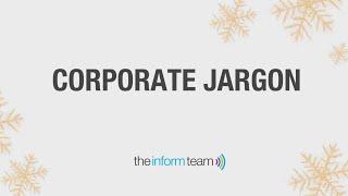 POV: You're fluent in corporate jargon 
