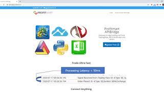 How to Use Profitmart API Bridge and Integration with Trading View & MetaTrader (MT4) (HINDI)