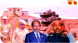 war yaab leh _ Hassan Sh Maxamuud iyo Saciid Abdullahi Dani oo xalay telefoonka isku danshay