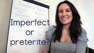 Imperfect or preterite? Examples and task.