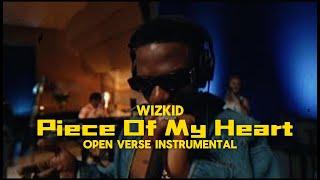 Wizkid - Piece of My Heart ft. Brent Faiyaz Open Verse Instrumental Beat + Hook