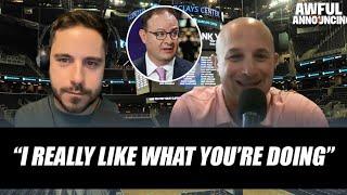 ESPN's Bobby Marks reveals how Adrian Wojnarowski got him into sports media