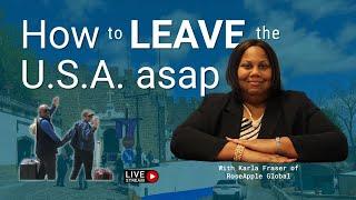 How to Leave America ASAP | Expat Careers | Black Expats | Black Americans living Abroad