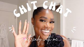 Chit Chat GRWM: solo travel, moving out of NYC, interracial dating & more