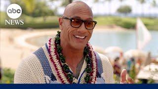 From Hawaii to Hollywood, Dwayne 'The Rock' Johnson opens up ahead of 'Moana 2'