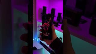 Samsung S23 Ultra cool phone case with RGB lights #s23ultra #samsung #smartphone #unboxing #asmr