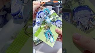 Móc khoá mới của sốp nè  #genshinimpact #unboxing #sticker #unbox