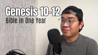 Read The Bible in One Year - Genesis 10 to 12