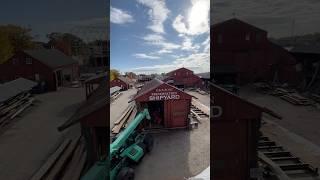  eye view of the shipyard! #museum #moments #shipyard #maritime #history #restoration #ships #boat