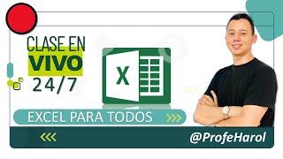 Excel Para Todos - Desde Cero en Vivo - 24/7 - Clase 01 - 08 - Mar 04/1 @Microsoft365 #excel #mvp