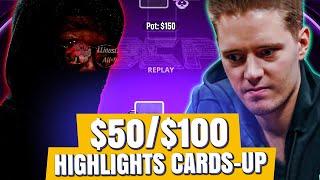 BERRI SWEET vs LLinusLLove High Stakes Poker Cash Game Highlights CARDS-UP TOP Pots Ep45