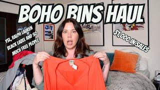 So. Many. Boho. Pieces.  $4500+ Worth of Great Thrift Finds to Resell on Poshmark and Ebay