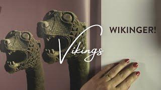 VIKINGS - History ASMR: Fashion, Housing, Worldview (soft spoken, book flipping, tracing)