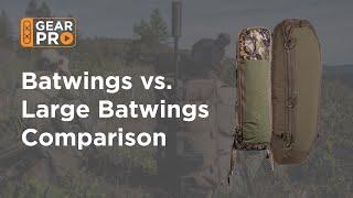 Batwings vs. Large Batwings Comparison | Eberlestock