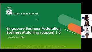 SBF Business Matching Webinar (Japan)