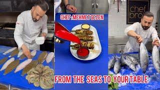 Seafood mixed videos by chef Mehmet Gezen