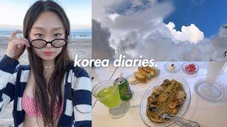 seoul searching in korea ️ | solo traveling, exploring seongsu, cute cafes, & kpop stores.