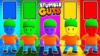 WINNING WITH EVERY COLOR IN STUMBLE GUYS!