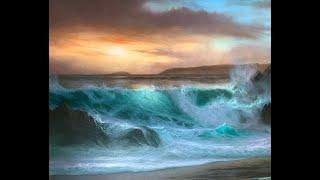 Adding Foam and Light to a Seascape by Alan Kingwell