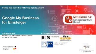  Online-Seminar: "Google My Business für Einsteiger"