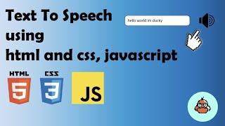 javascript text to speech | text to speech | javascript