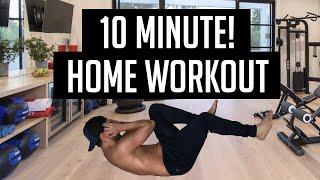 10 Minute FULL BODY Home Quarantine Workout!!! (**NO EQUIPMENT NEEDED**) Follow Along Video