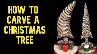 How to Carve a Christmas Tree With a Chainsaw