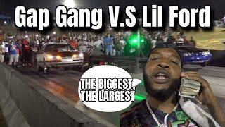 GAP GANG V.S LIL FORD FOR A BAG | GRUDGE RACE | FINISHLINE DRAGSTRIP