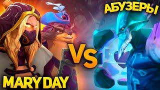 МЕРИ ДЕЙ наказал НАГЛЫХ АБУЗЕРОВ на ИНВОКЕРЕ - 10К ММР! MARY DAY TOP 1 INVOKER