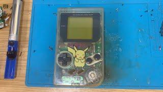 Transparent Gameboy DMG - Trying to Fix a dead console