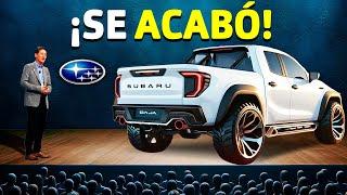 CEO de Subaru REVELA NUEVO Subaru Baja 2025 que IMPACTA a La Industria Automovilística!